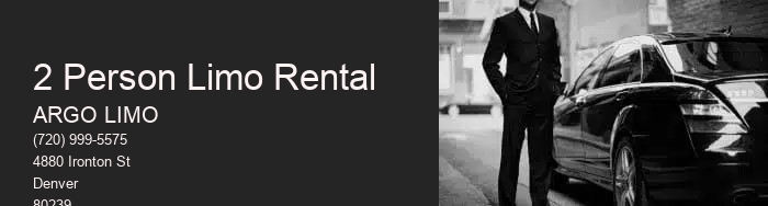 2 Hour Limo Rental Near Me